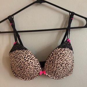32D leopard print LaSenza bra